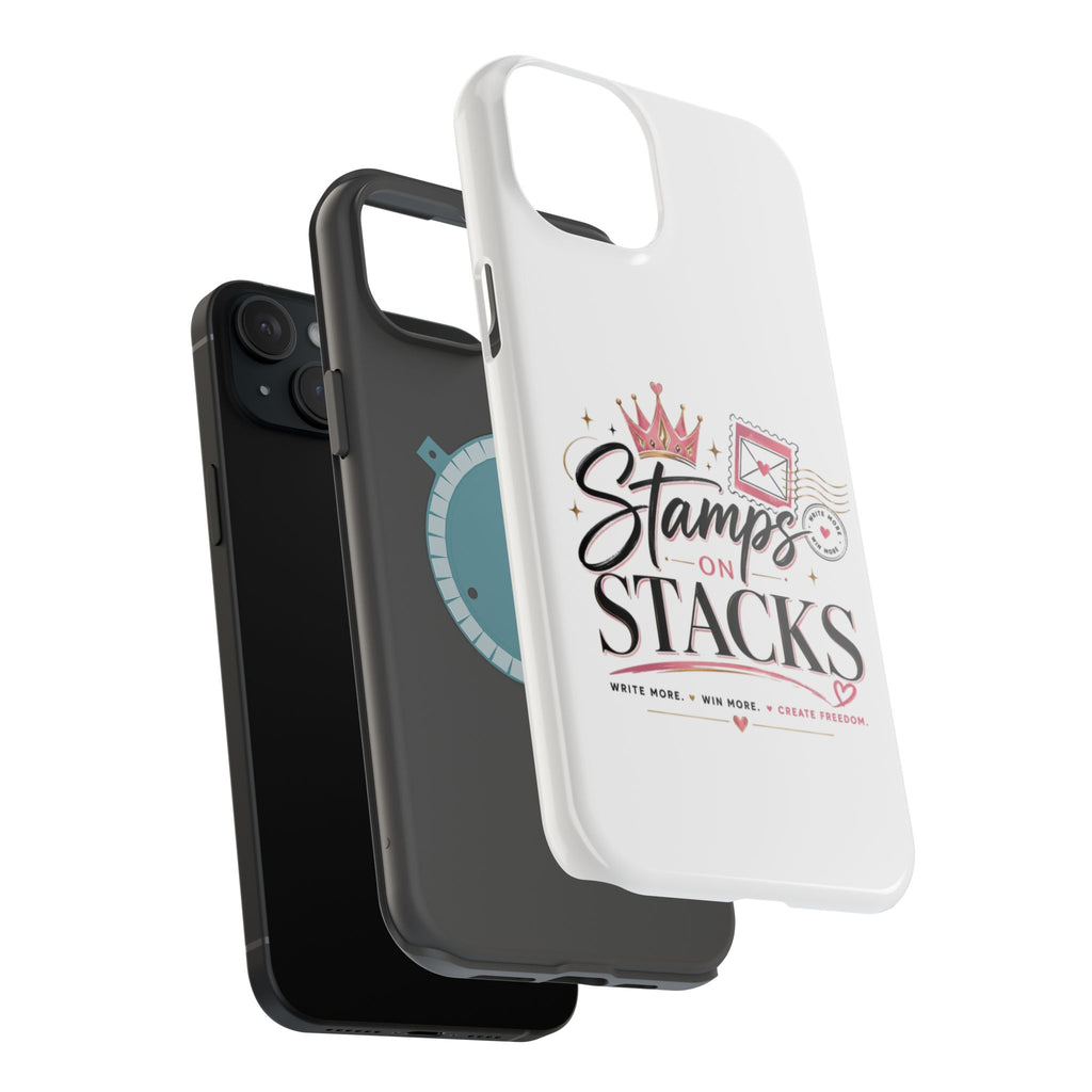 Stamps on Stacks Signature Logo Phone Case