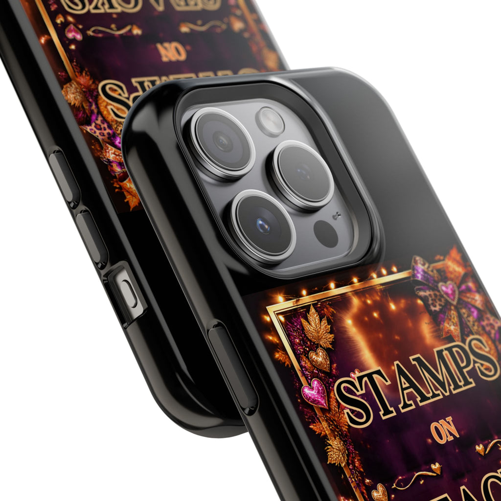 Stamps on Stacks Fall iPhone Case – Helping You Win