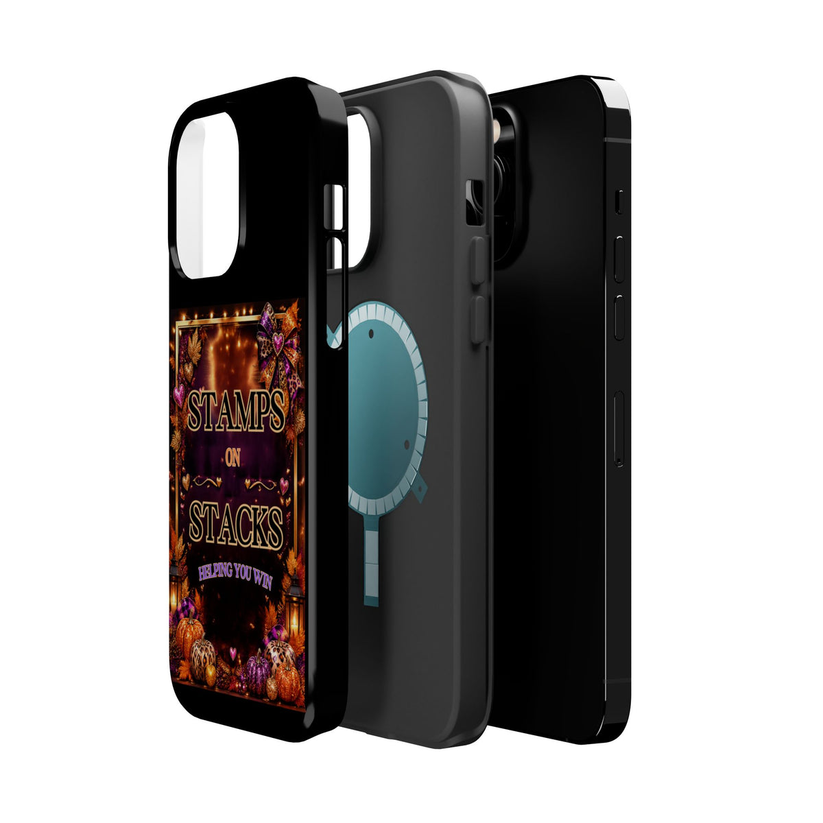 Stamps on Stacks Fall iPhone Case – Helping You Win