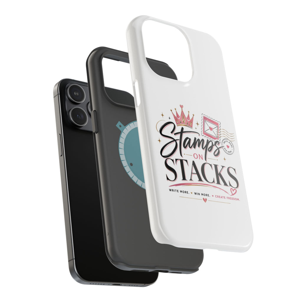 Stamps on Stacks Signature Logo Phone Case