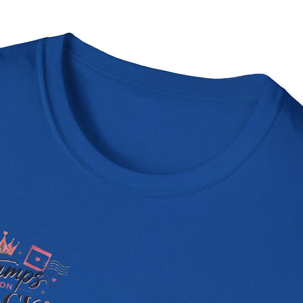 Stamps on Stacks Graphic Tee – Chest Logo & Bold Back Design