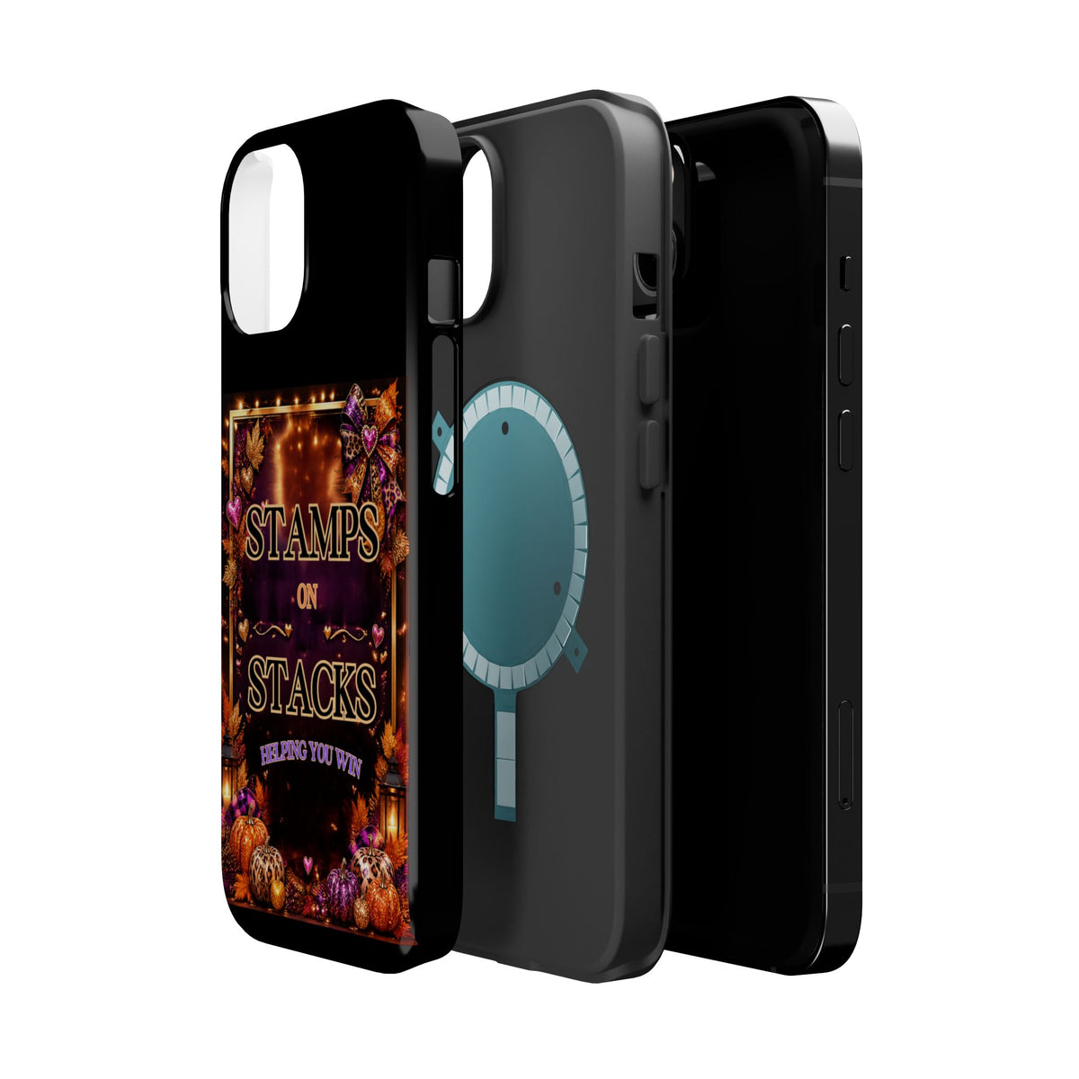 Stamps on Stacks Fall iPhone Case – Helping You Win