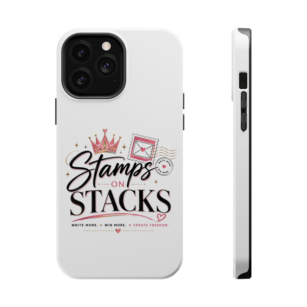 Stamps on Stacks Signature Logo Phone Case