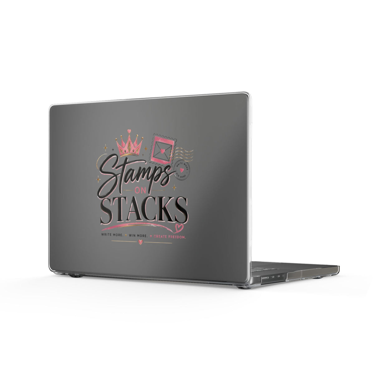 Stamps on Stacks Signature Logo MacBook Case