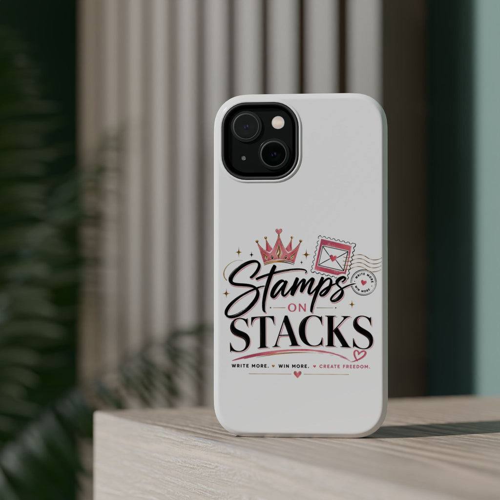 Stamps on Stacks Signature Logo Phone Case