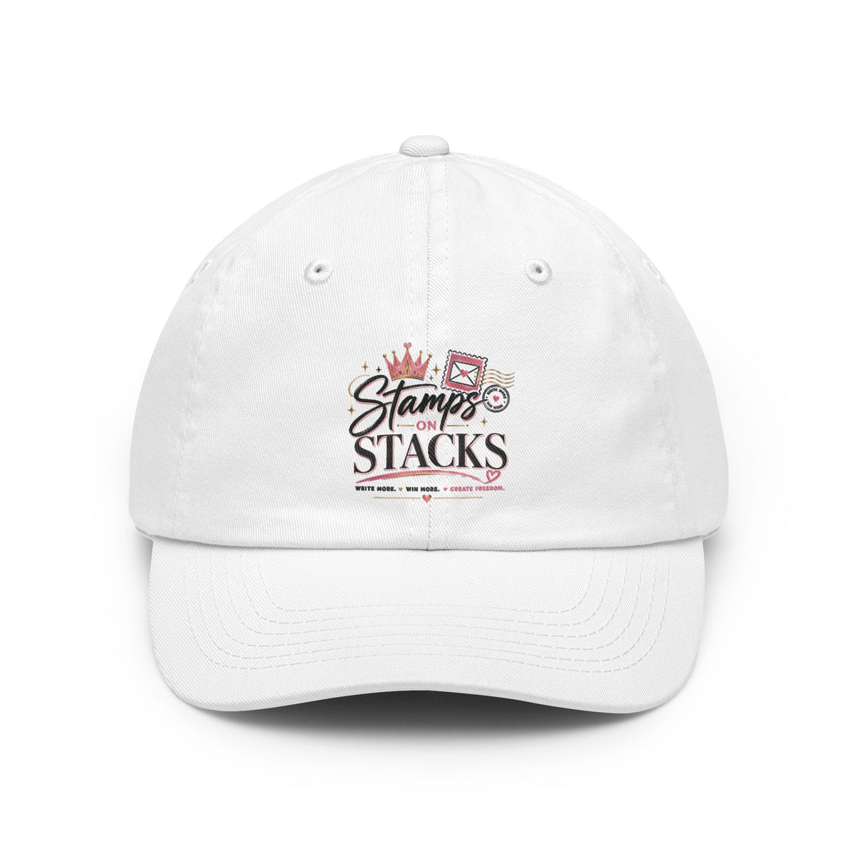 Dad Hat – “Stamps on Stacks” Crafting Logo Embroidered Cap