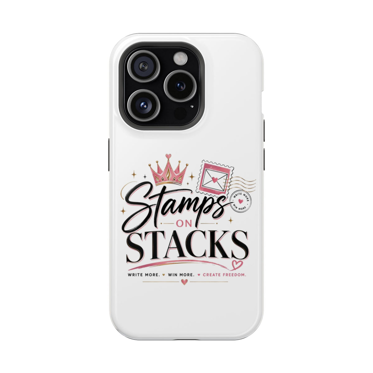 Stamps on Stacks Signature Logo Phone Case