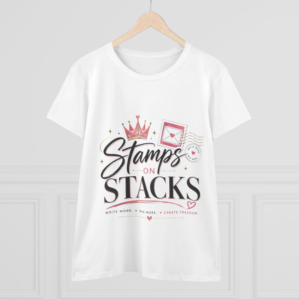 Stamps on Stacks Women's Tee