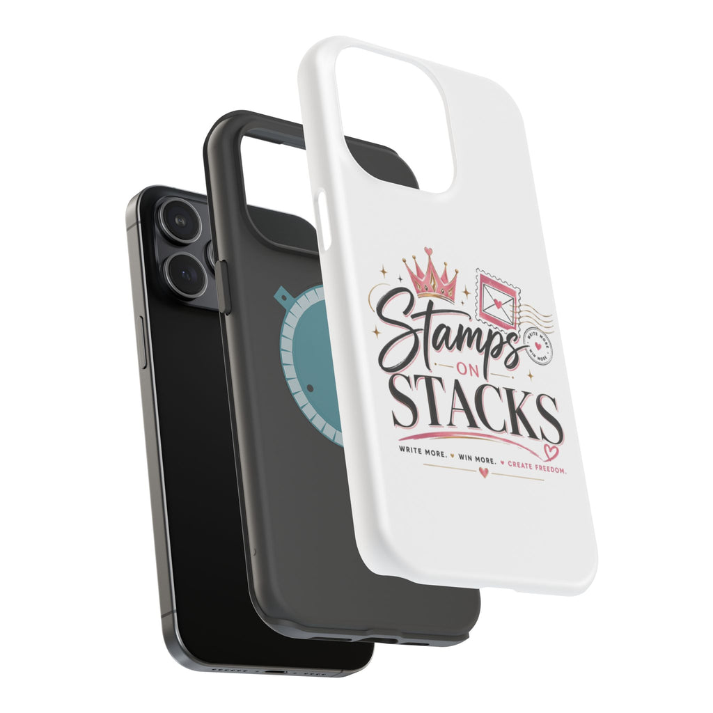 Stamps on Stacks Signature Logo Phone Case
