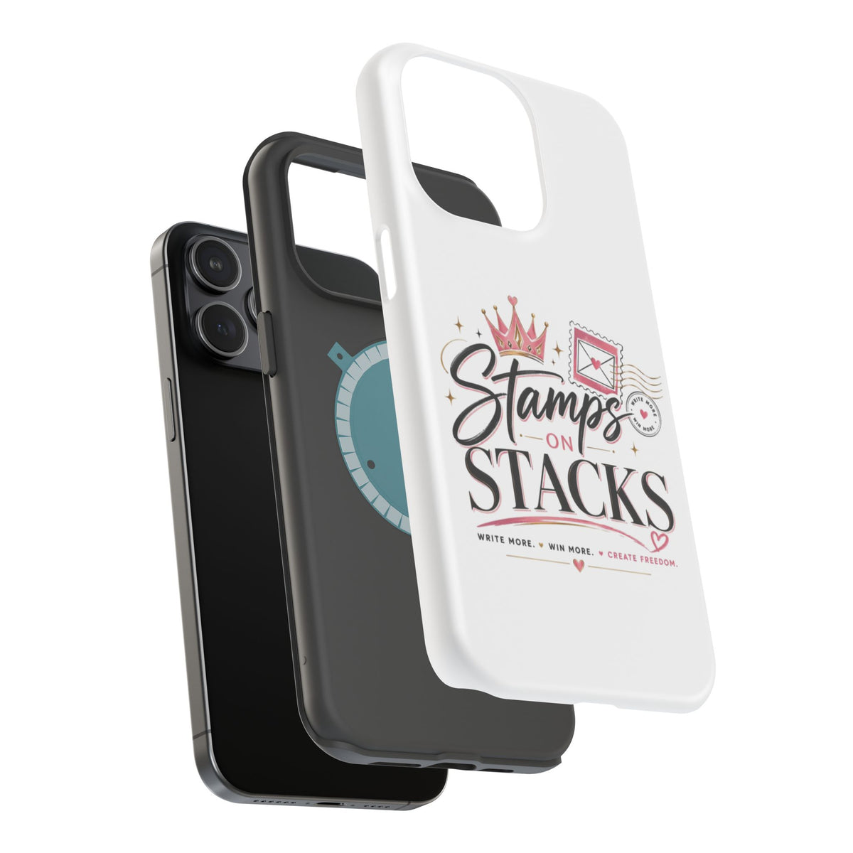 Stamps on Stacks Signature Logo Phone Case