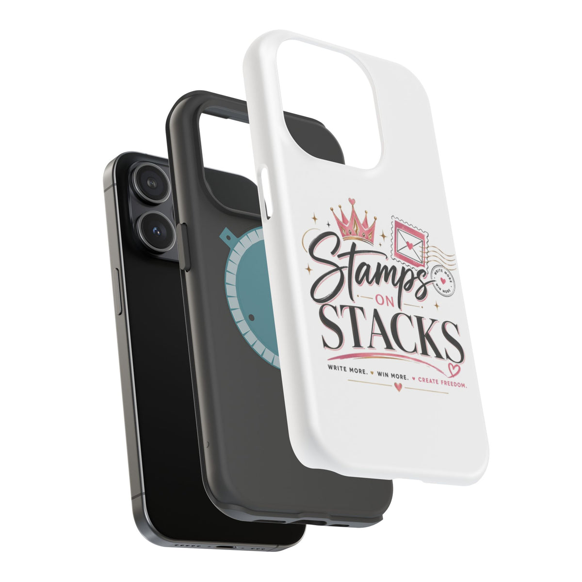 Stamps on Stacks Signature Logo Phone Case
