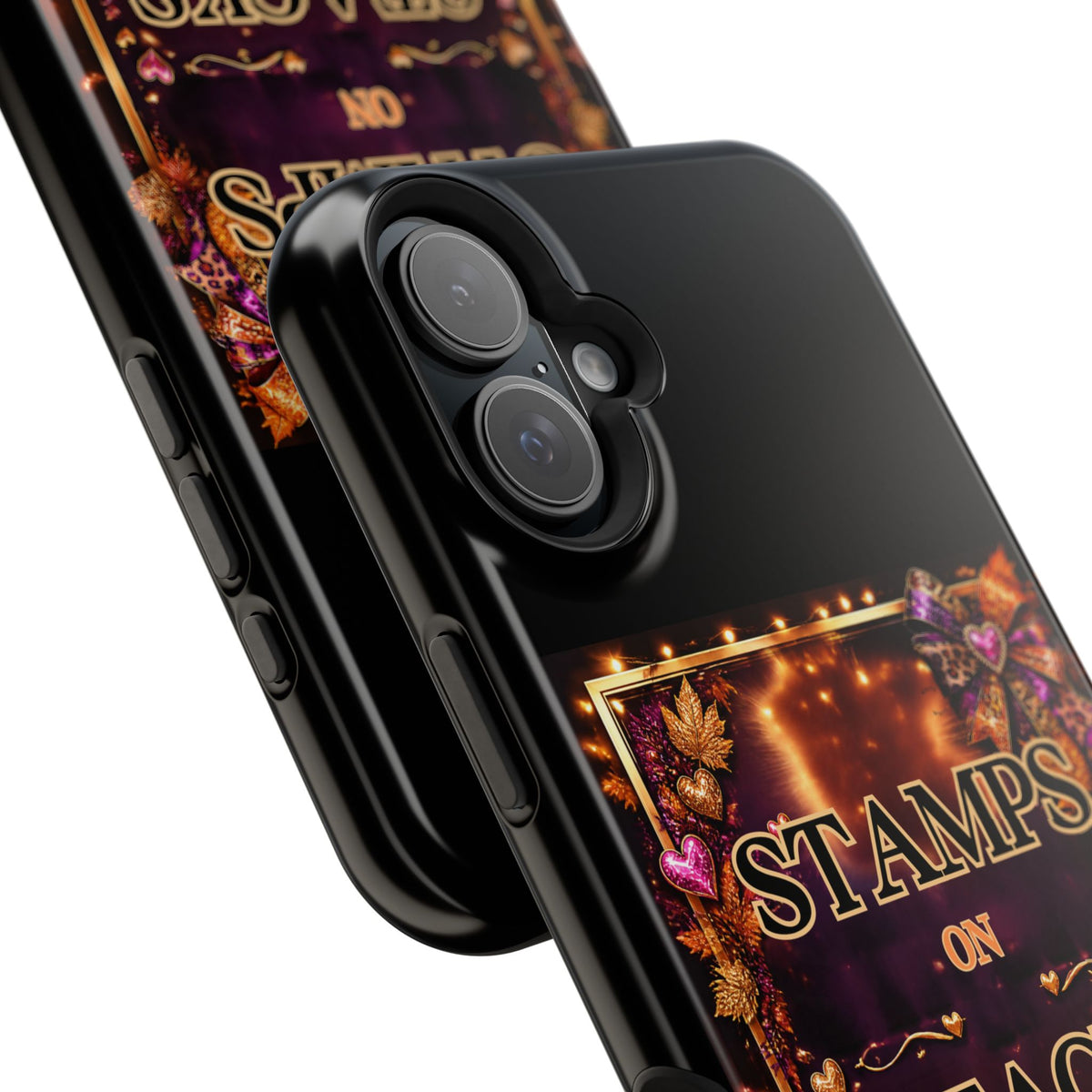 Stamps on Stacks Fall iPhone Case – Helping You Win