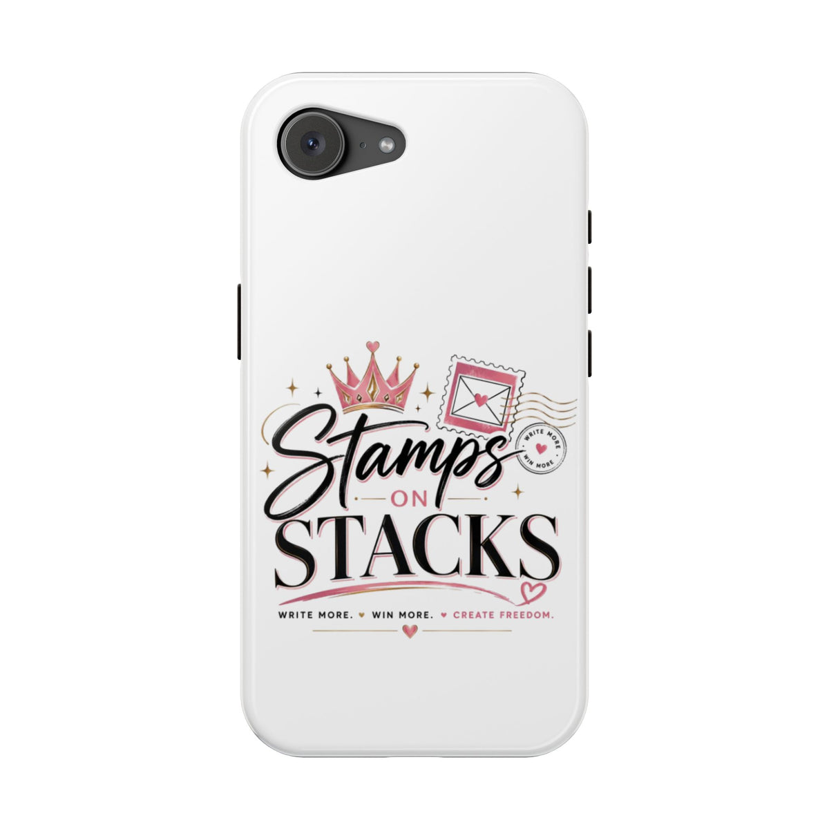 Stamps on Stacks Signature Logo Phone Case