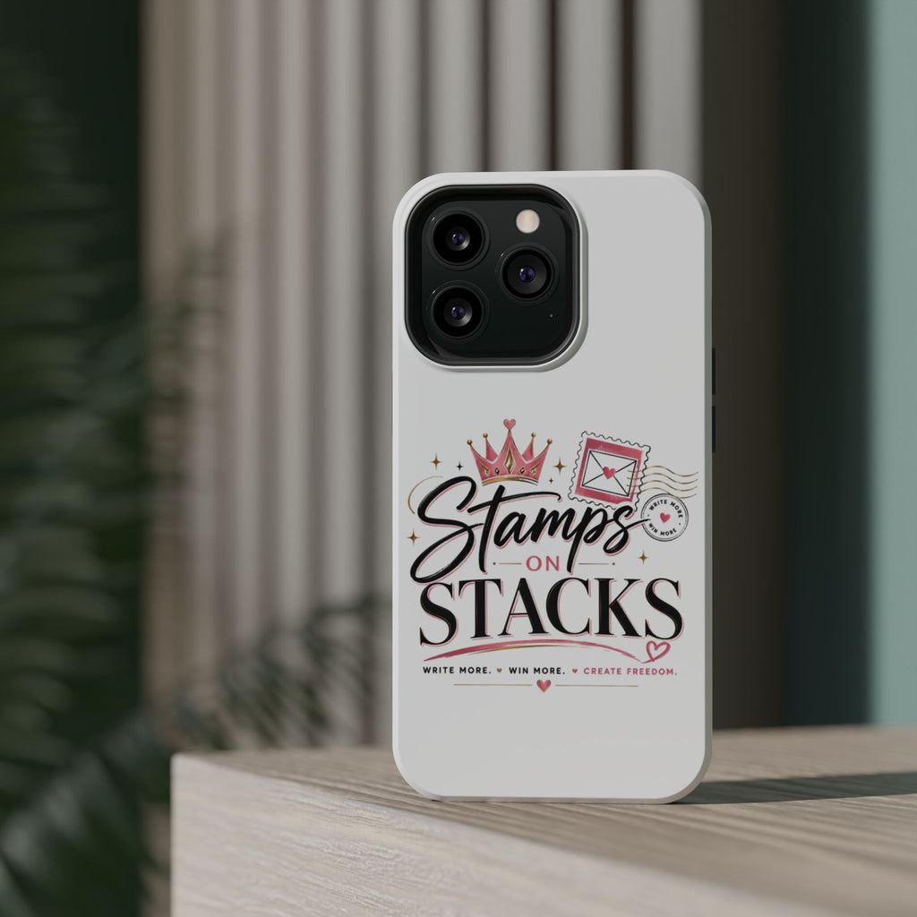 Stamps on Stacks Signature Logo Phone Case