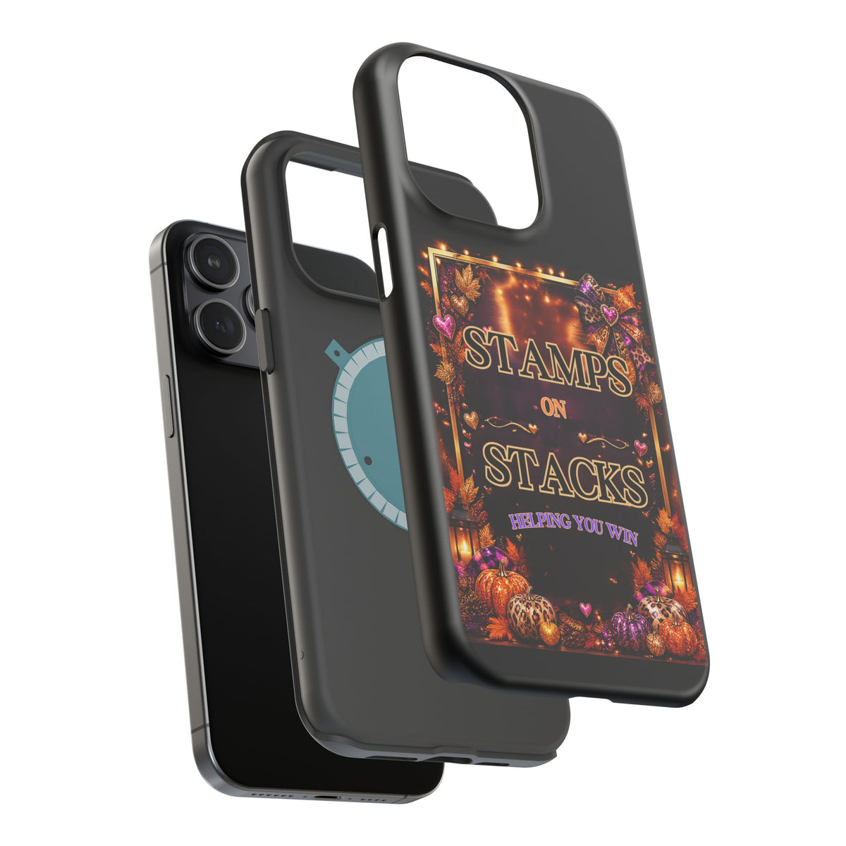 Stamps on Stacks Fall iPhone Case – Helping You Win