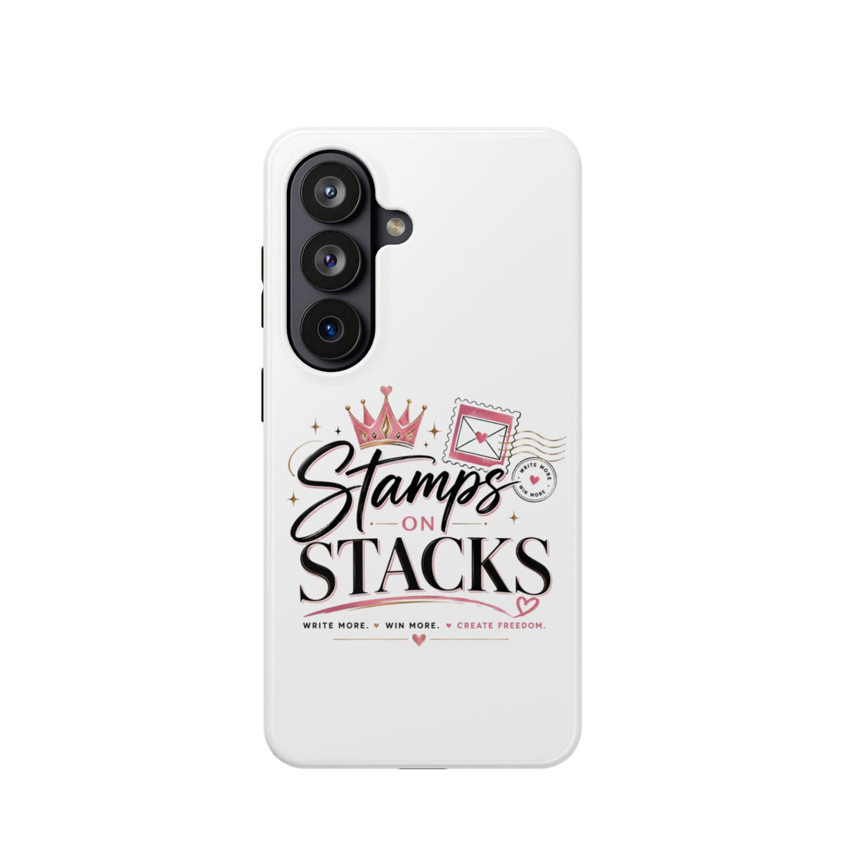 Stamps on Stacks Signature Logo Phone Case