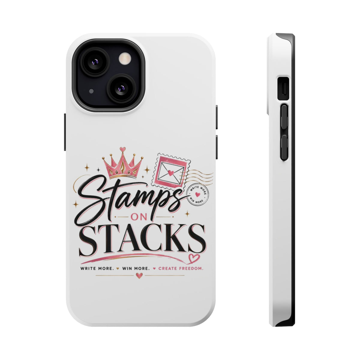 Stamps on Stacks Signature Logo Phone Case
