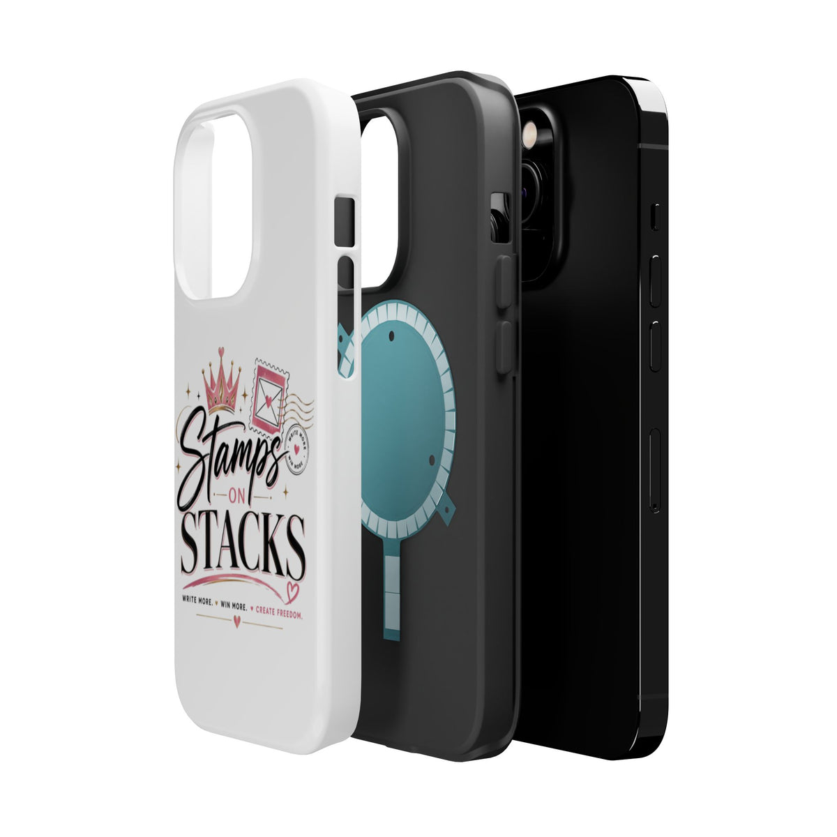 Stamps on Stacks Signature Logo Phone Case