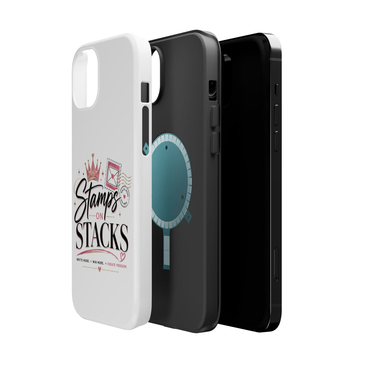 Stamps on Stacks Signature Logo Phone Case