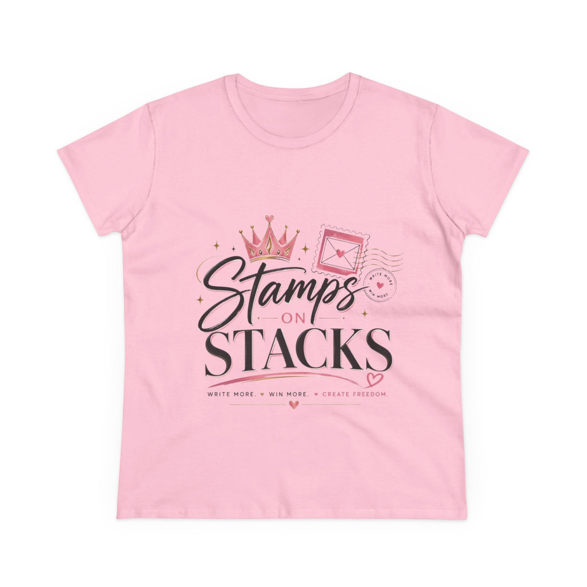 Stamps on Stacks Women's Tee