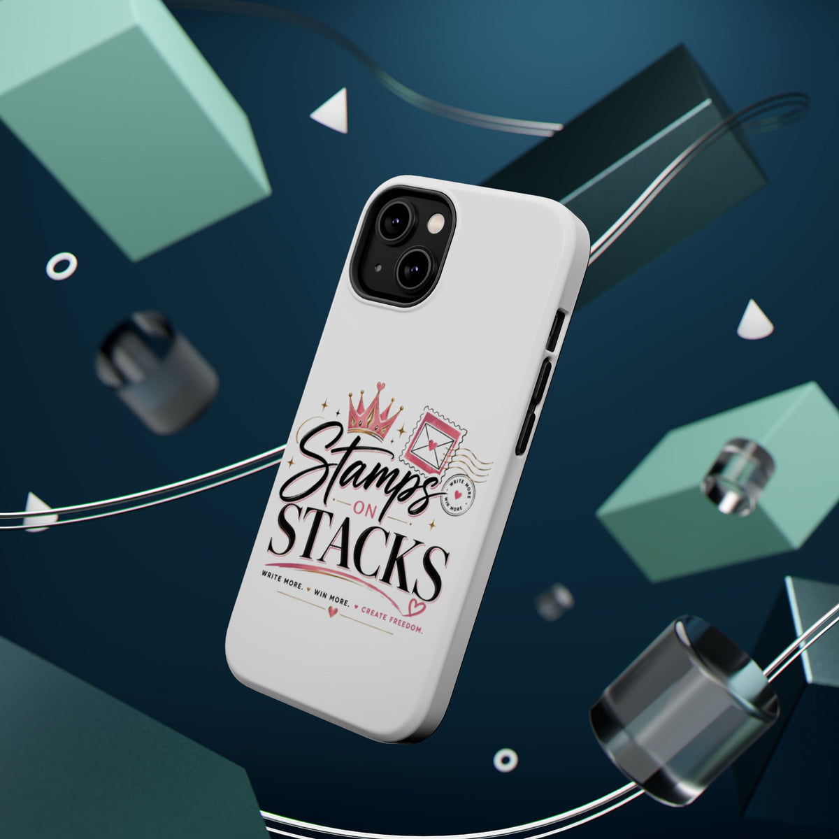 Stamps on Stacks Signature Logo Phone Case