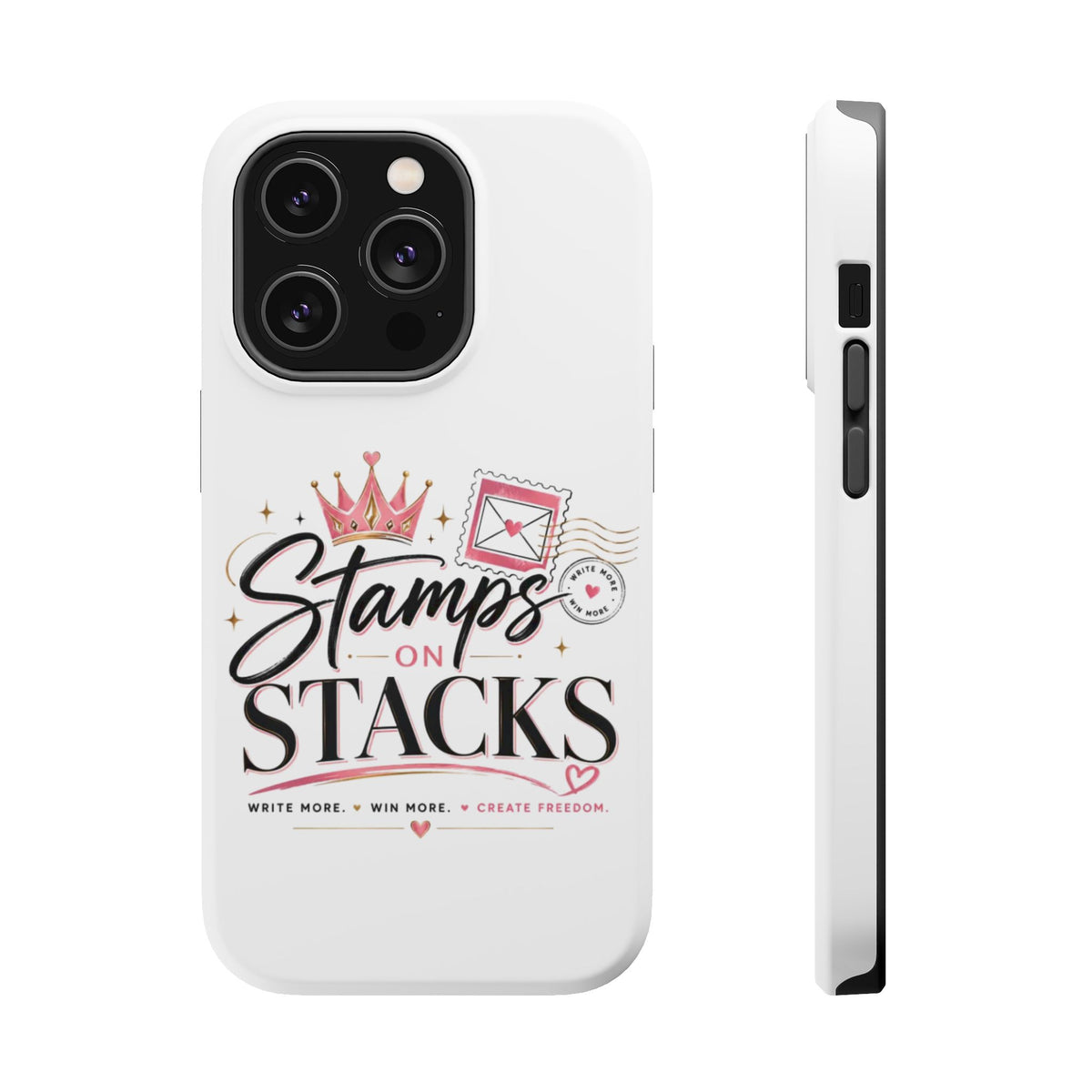 Stamps on Stacks Signature Logo Phone Case
