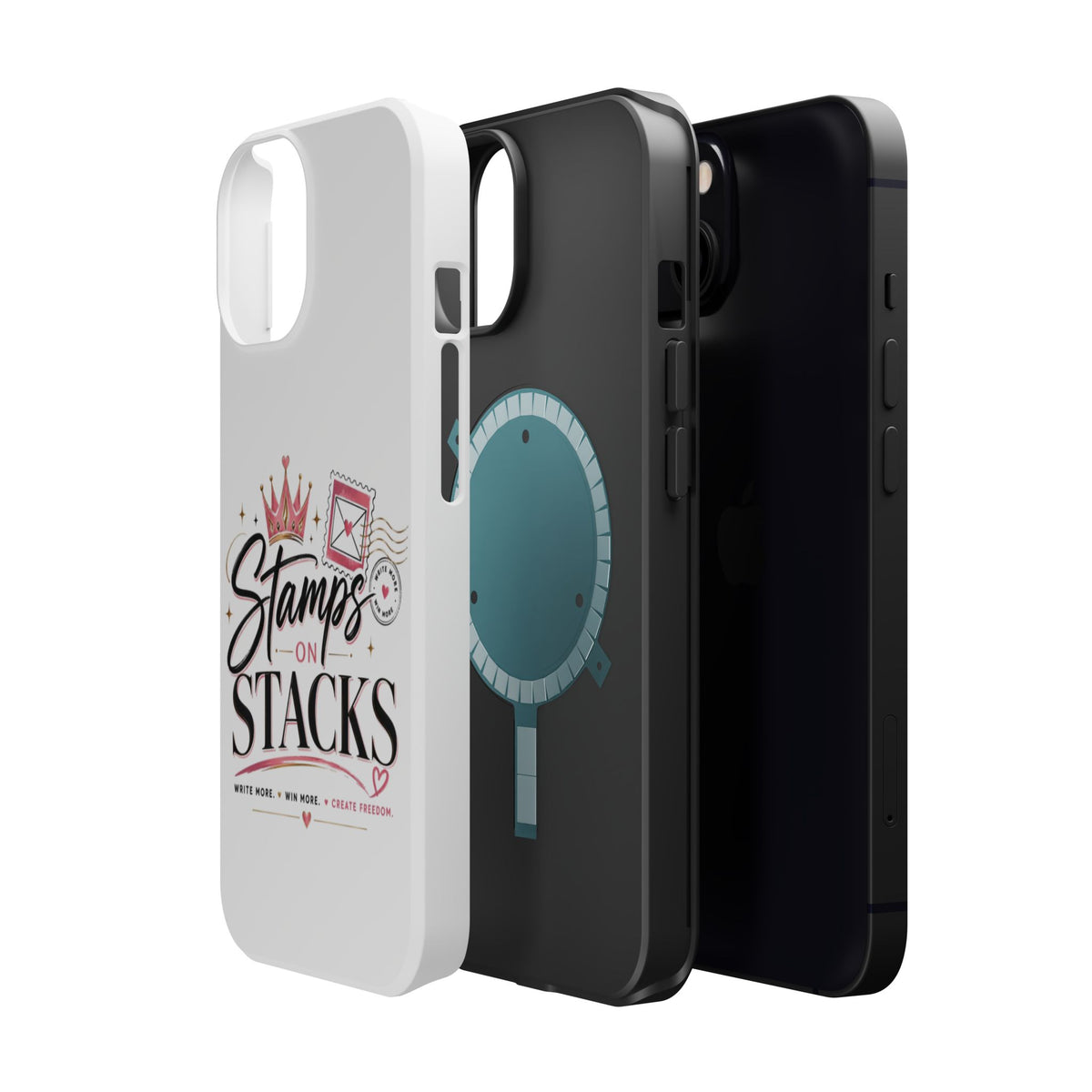 Stamps on Stacks Signature Logo Phone Case
