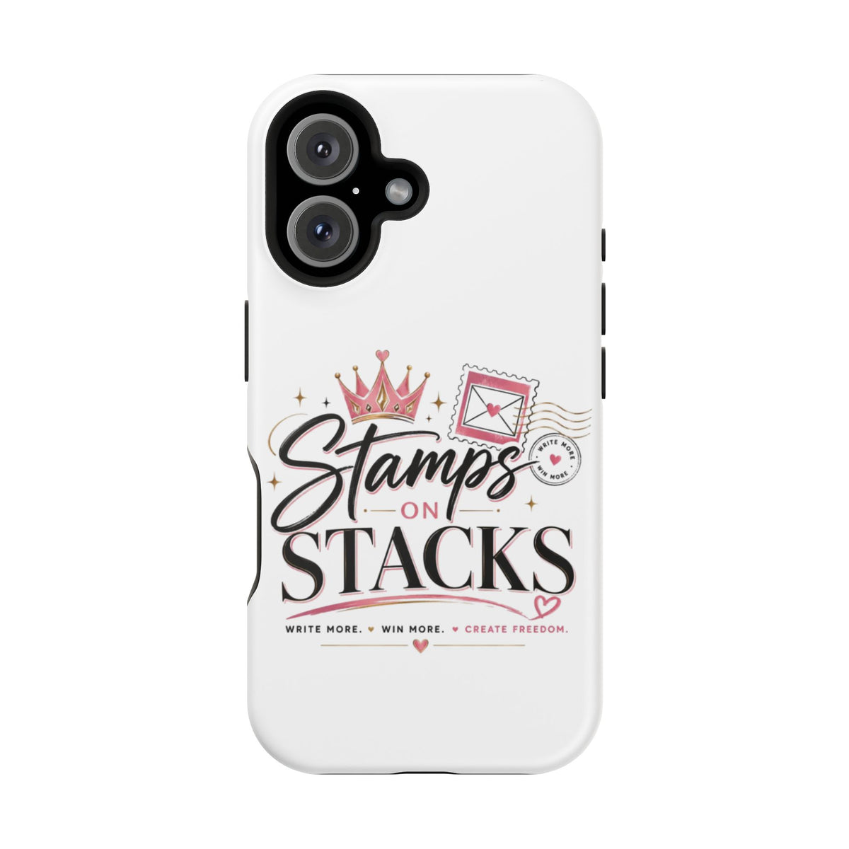 Stamps on Stacks Signature Logo Phone Case