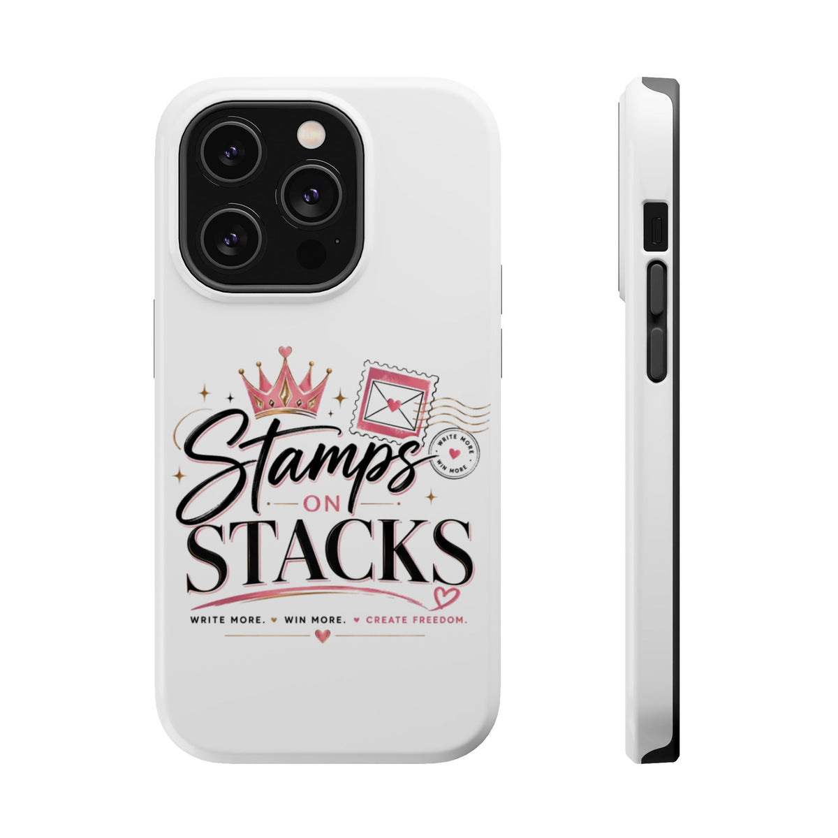Stamps on Stacks Signature Logo Phone Case