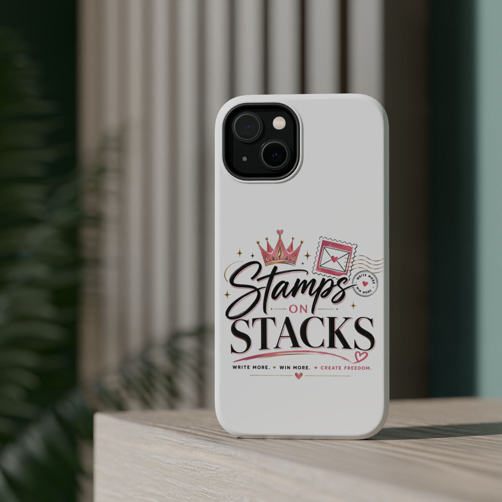Stamps on Stacks Signature Logo Phone Case