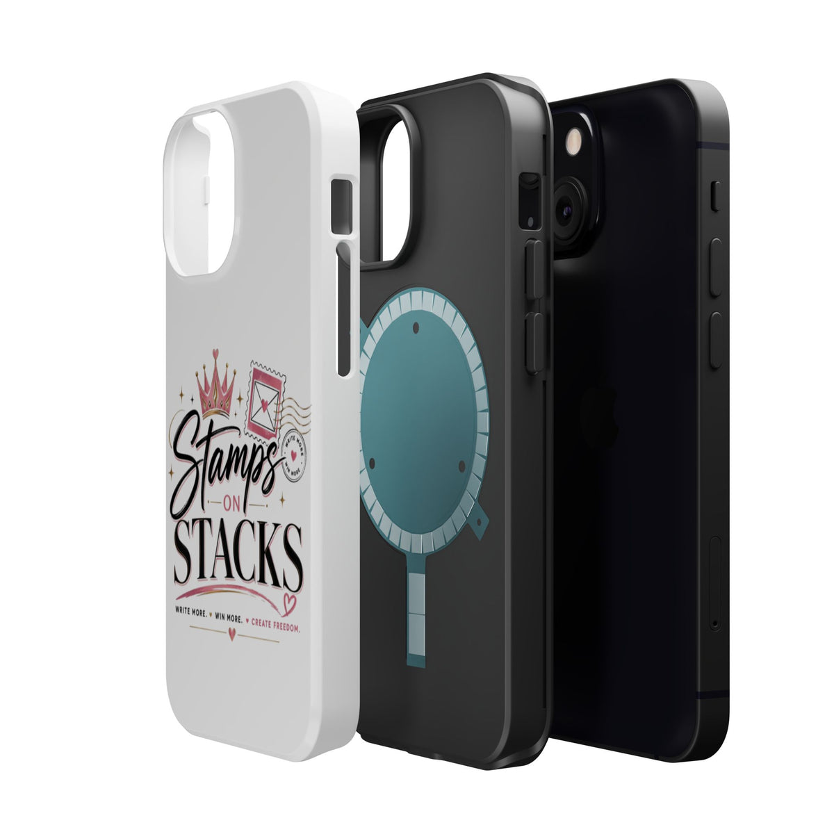 Stamps on Stacks Signature Logo Phone Case