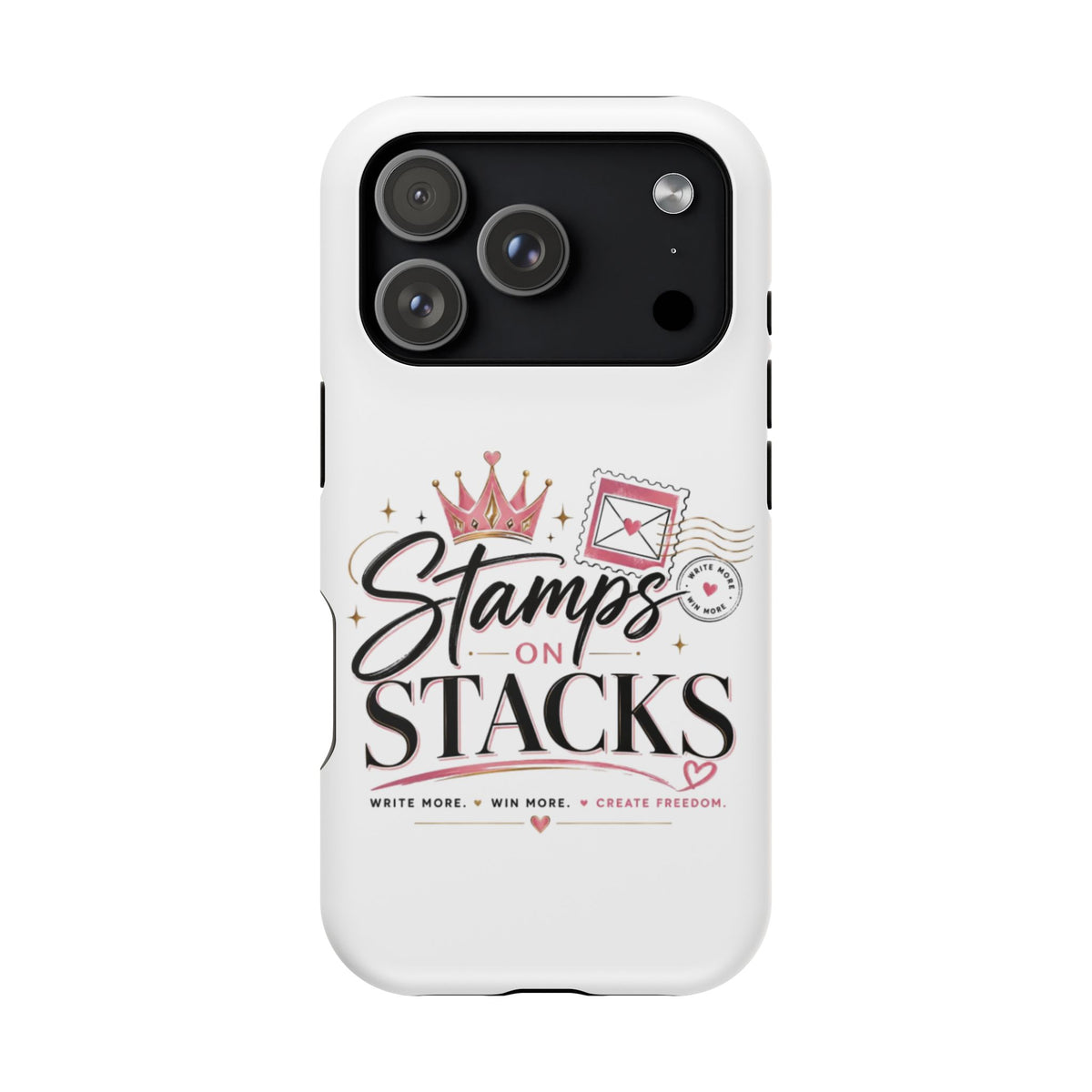 Stamps on Stacks Signature Logo Phone Case