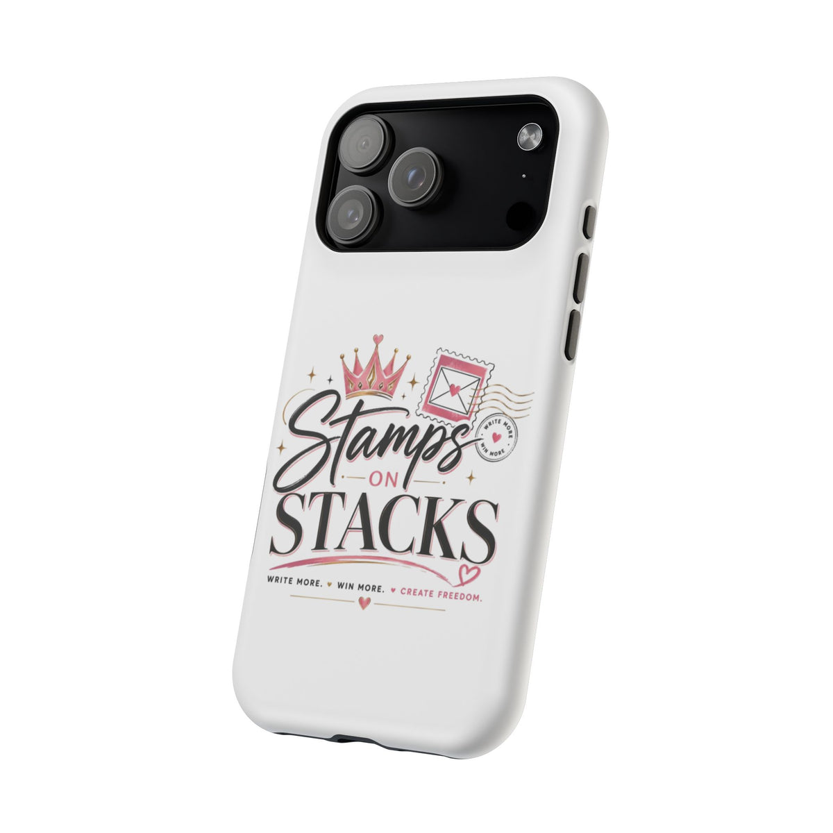 Stamps on Stacks Signature Logo Phone Case