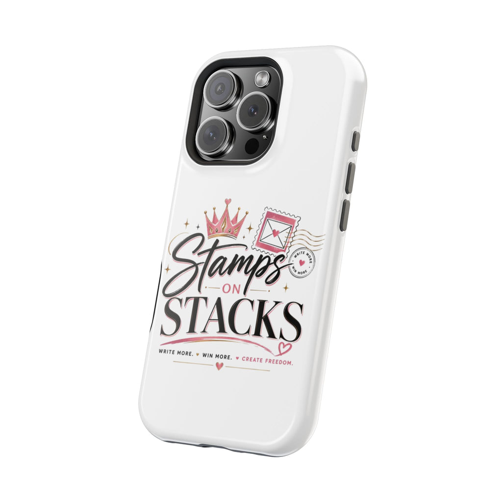 Stamps on Stacks Signature Logo Phone Case