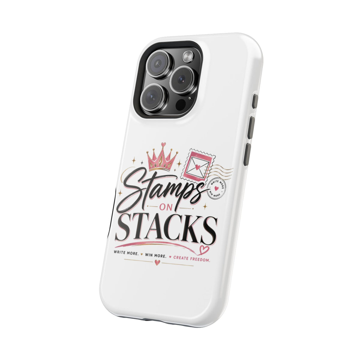 Stamps on Stacks Signature Logo Phone Case