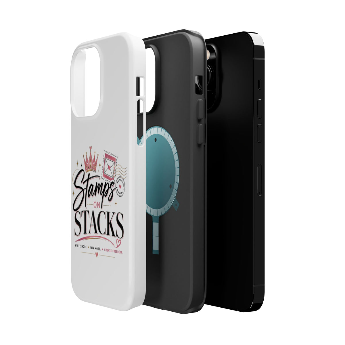 Stamps on Stacks Signature Logo Phone Case