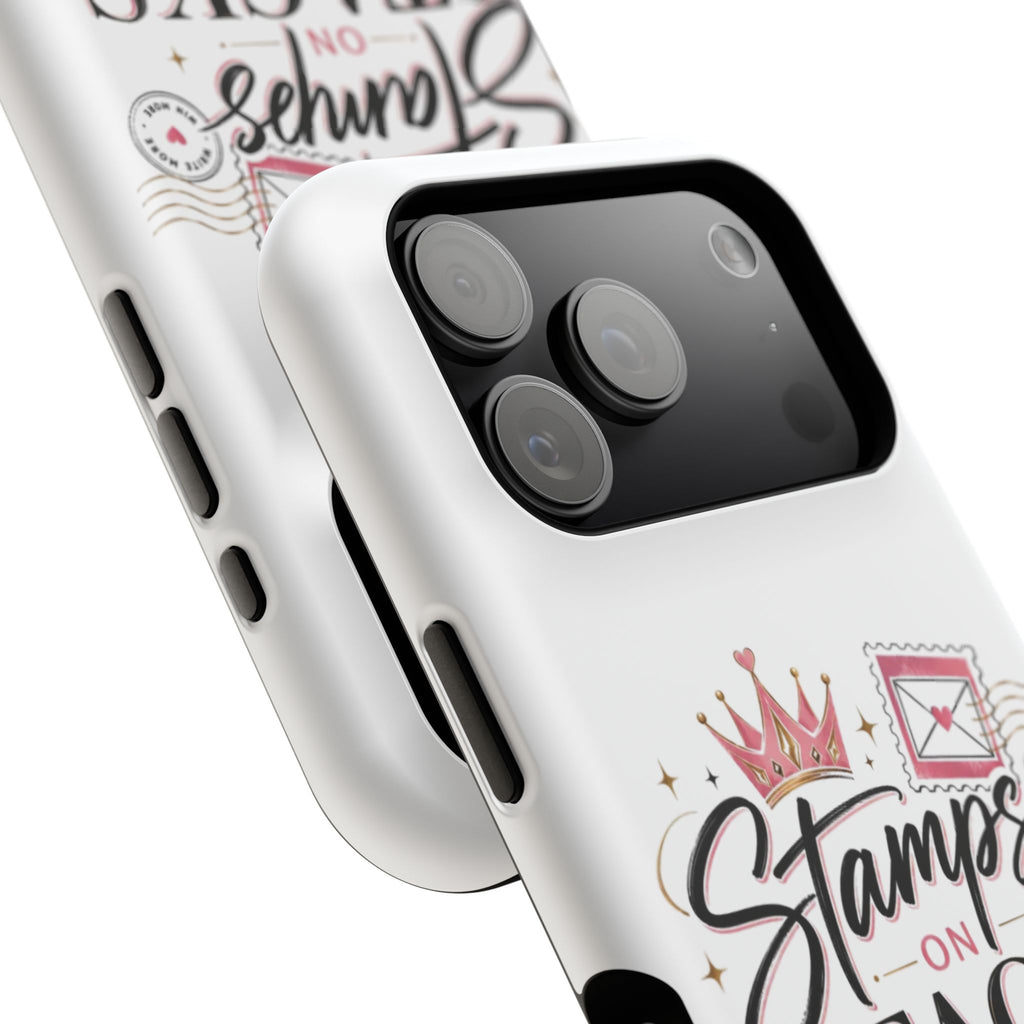 Stamps on Stacks Signature Logo Phone Case
