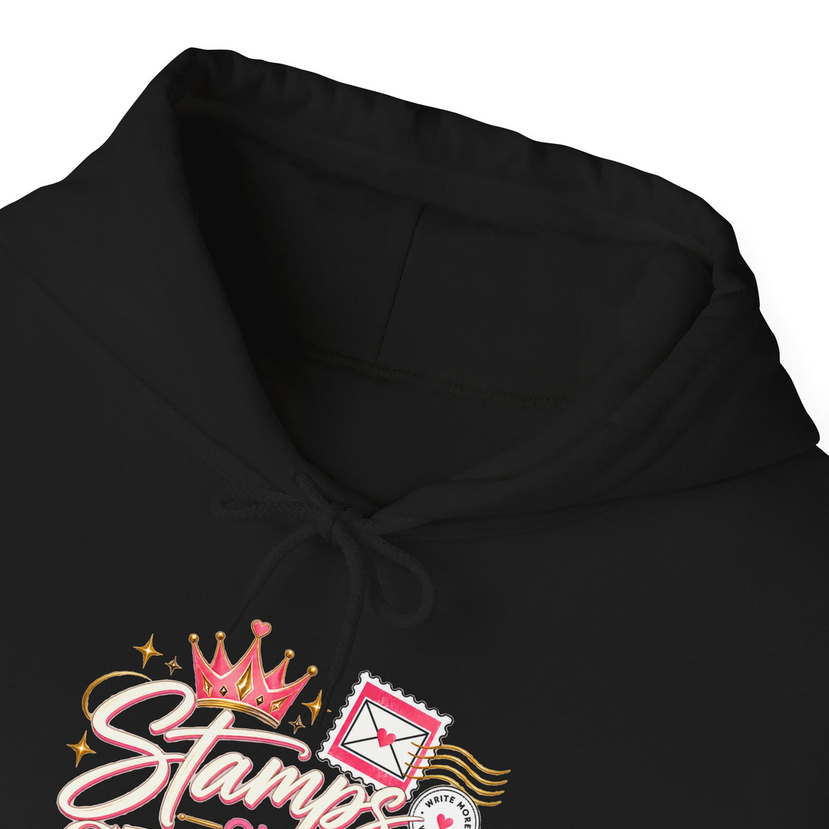 Stampin' On Stacks Hoodie – Cute Pink Sweatshirt