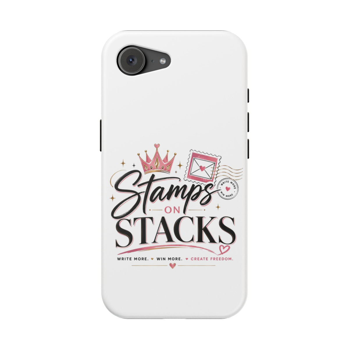 Stamps on Stacks Signature Logo Phone Case