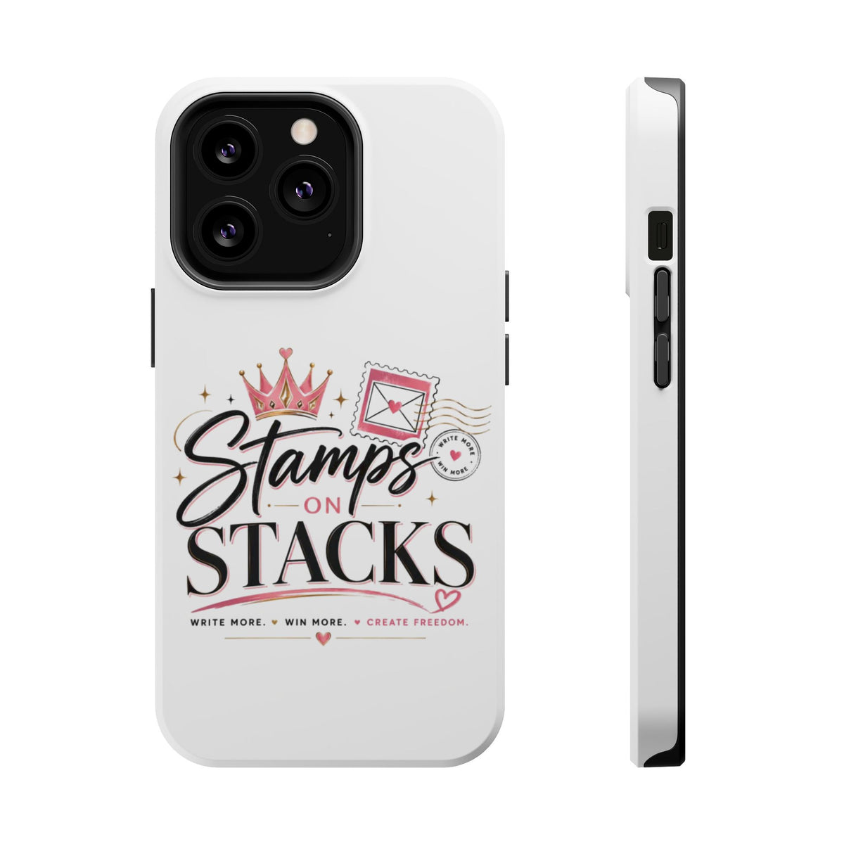 Stamps on Stacks Signature Logo Phone Case