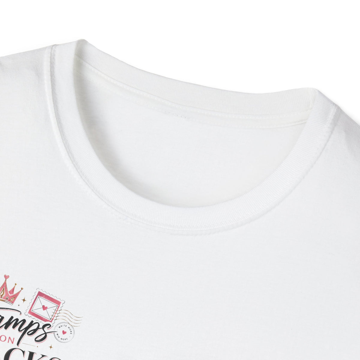 Stamps on Stacks Graphic Tee – Chest Logo & Bold Back Design