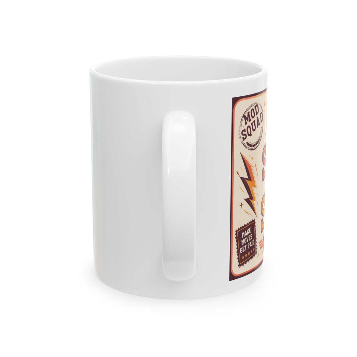 Vintage 'Mods Squad' Ceramic Mug (11oz & 15oz)
