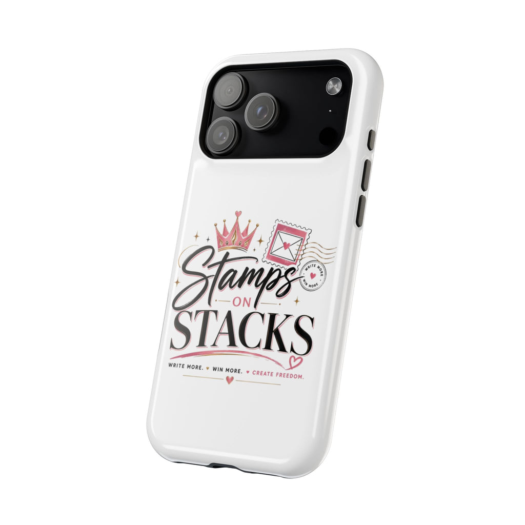 Stamps on Stacks Signature Logo Phone Case