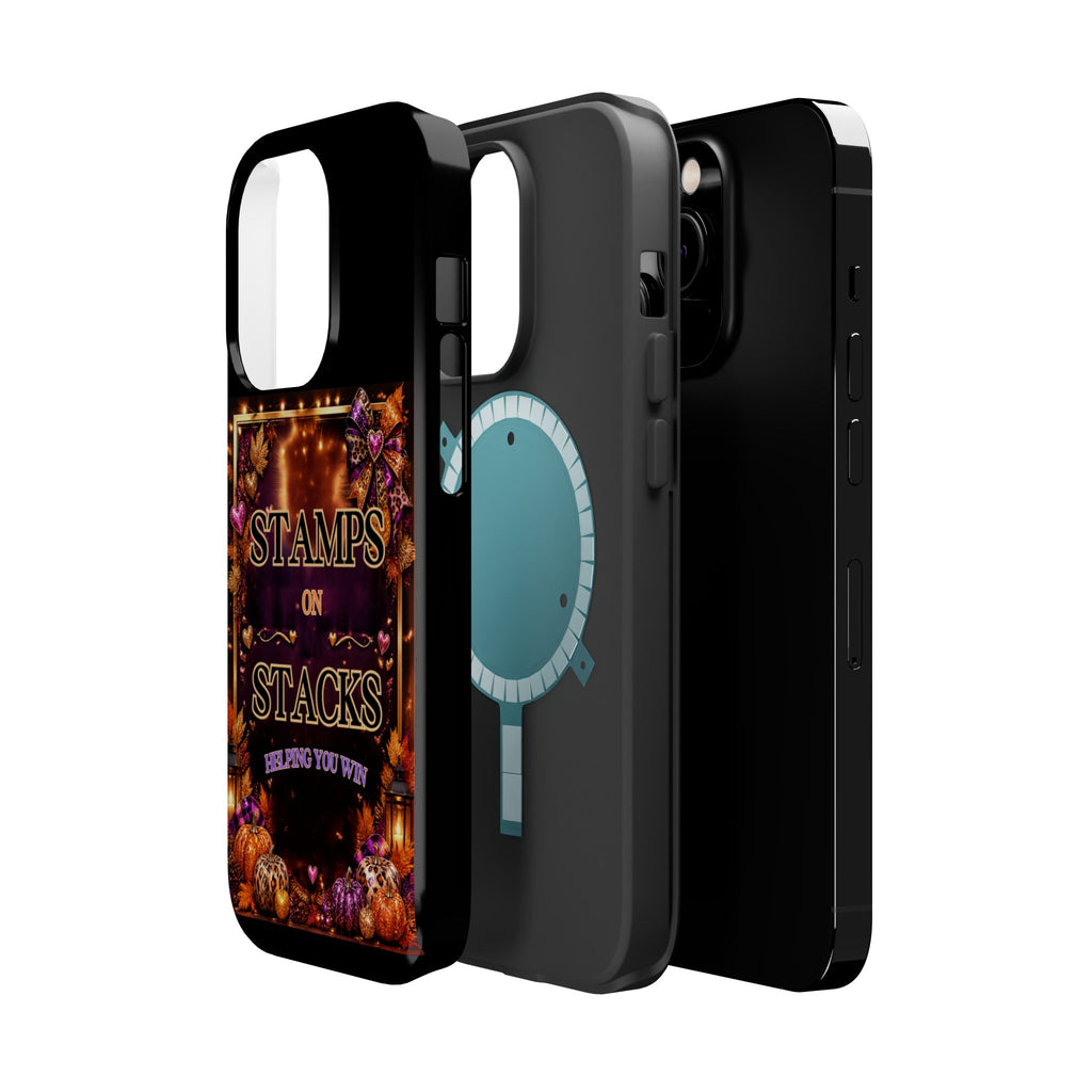 Stamps on Stacks Fall iPhone Case – Helping You Win