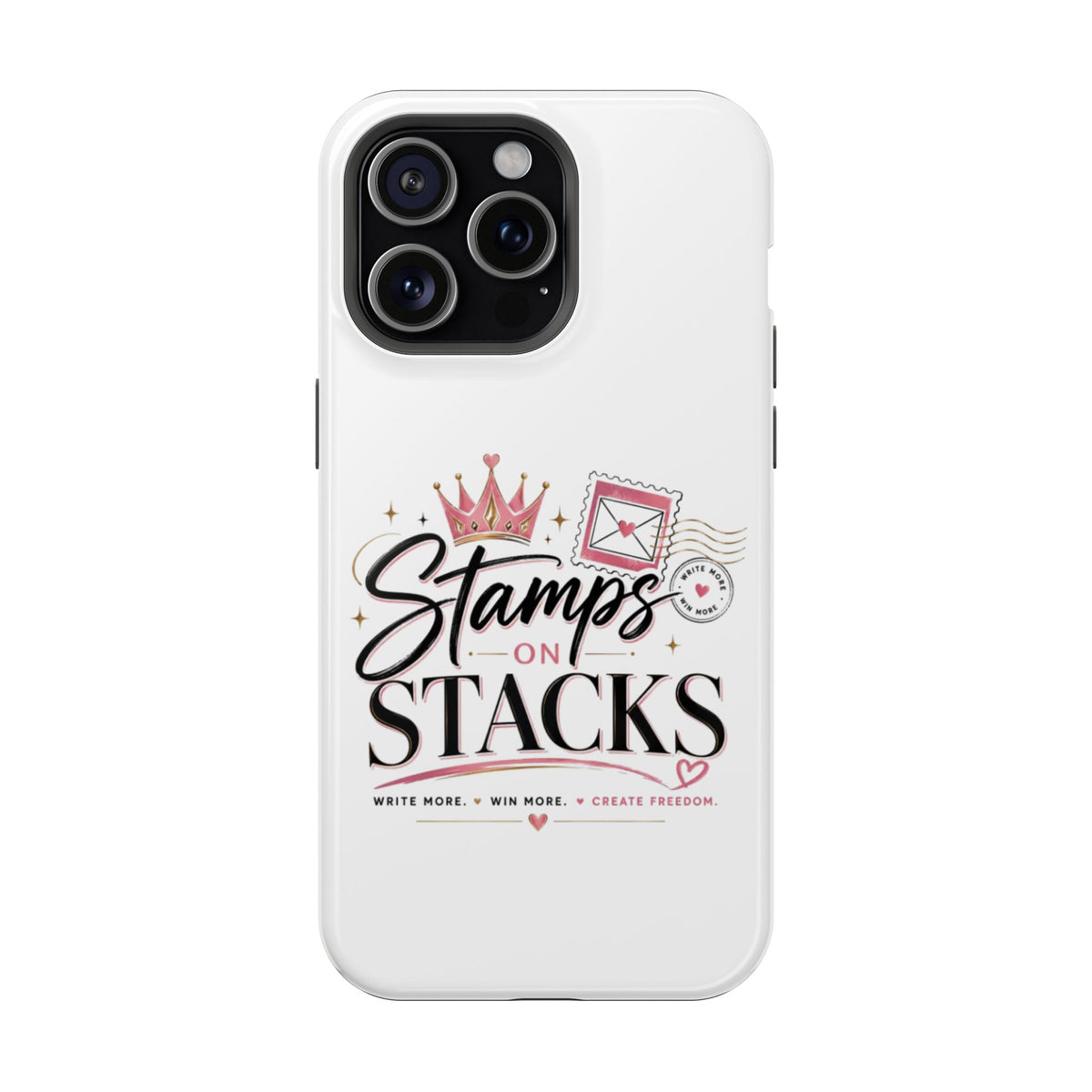 Stamps on Stacks Signature Logo Phone Case