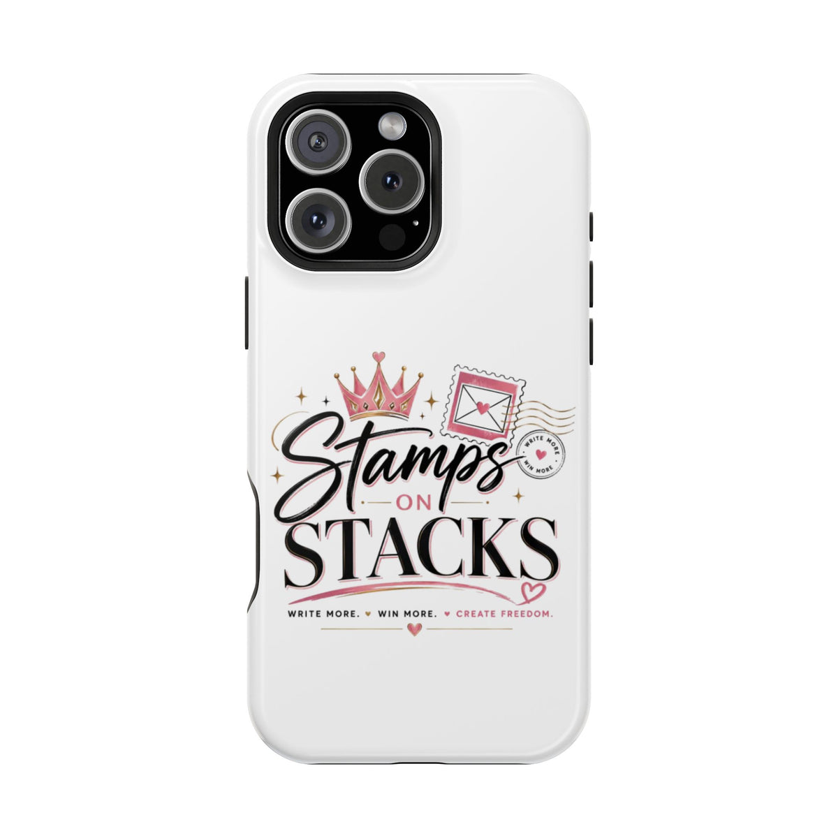 Stamps on Stacks Signature Logo Phone Case