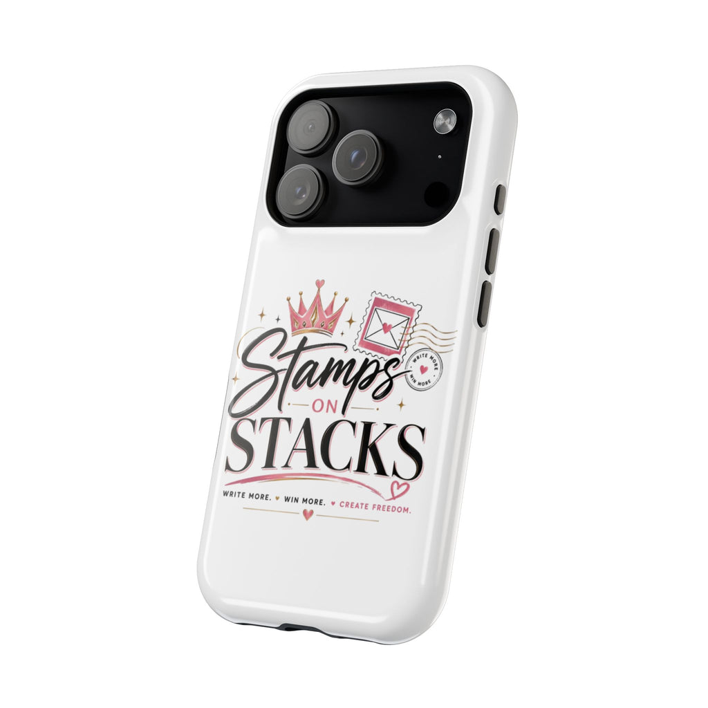 Stamps on Stacks Signature Logo Phone Case