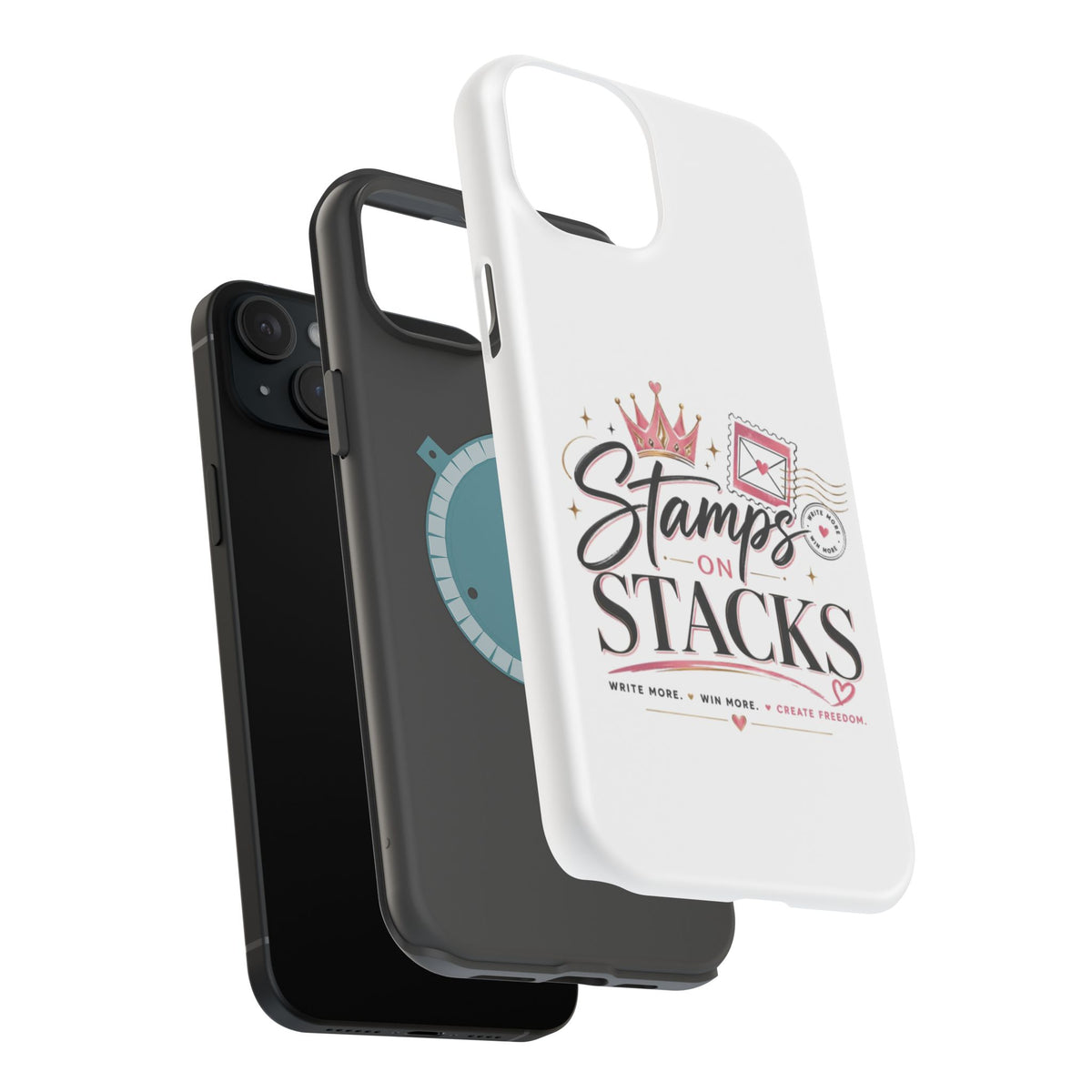 Stamps on Stacks Signature Logo Phone Case