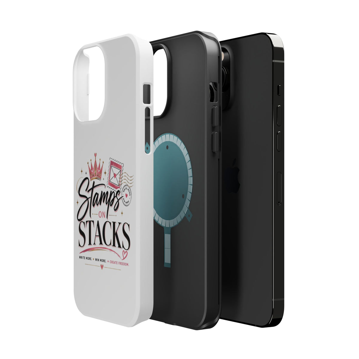 Stamps on Stacks Signature Logo Phone Case