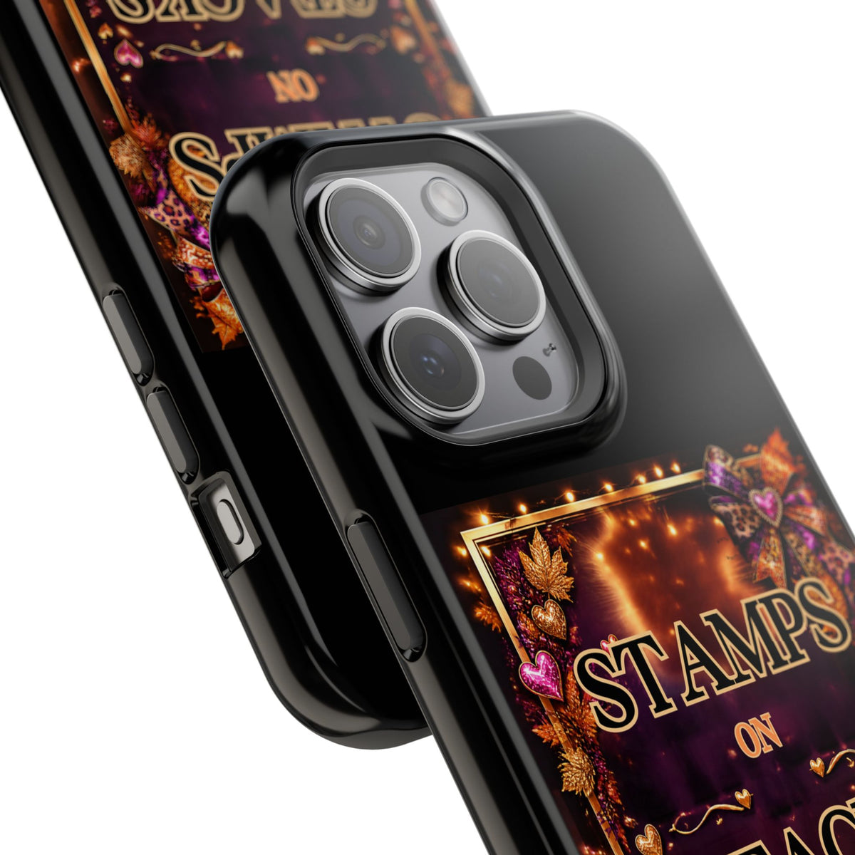 Stamps on Stacks Fall iPhone Case – Helping You Win